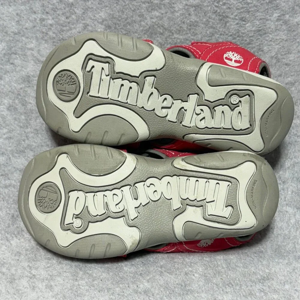 Timberland Sandals Little Kid 13 Pink Adventure Seeker Closed Toe